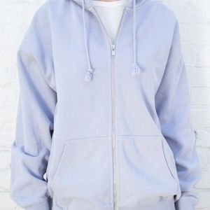 Brandy Melville Blue zip up